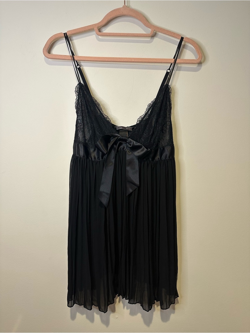 NWT victoria’s secret lace babydoll lingerie nightgown size large